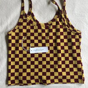 ARQ Cropped Tank in Pierrot